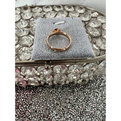 723 Pierścionek Xuping roz 8,9,10 kamień czerwony