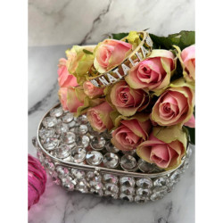 Sztywna bransoletka z imieniem NATALIA CYRKONIE