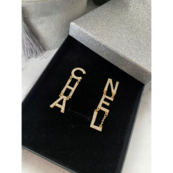 294 Złote wiszące kolczyki NA PREZENT CYRKONIE