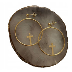 776 Kolczyki koła BLUEBERRY...