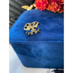 334 Pierścionek obrączka roz 7/17mm cyrkonie