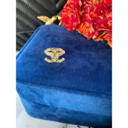 437 Pierścionek obrączka roz 8/18mm cyrkonie