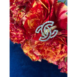 1091 Pierścionek obrączka roz 7/17mm cyrkonie