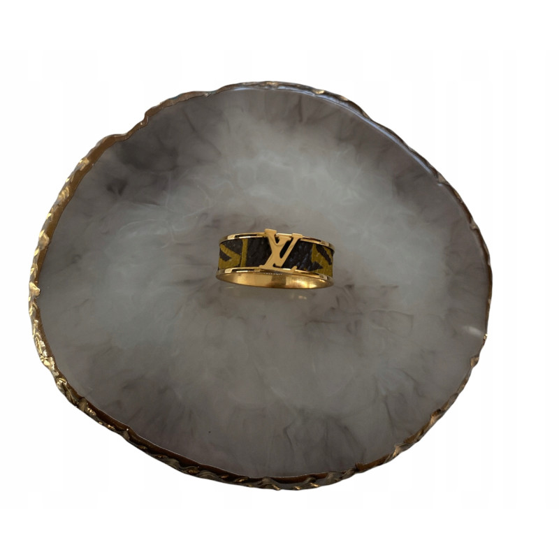 1141 Pierścionek obrączka roz 9/19mm stal 316L