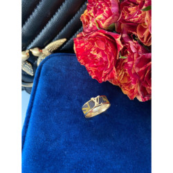 1141 Pierścionek obrączka roz 8/18mm stal 316L