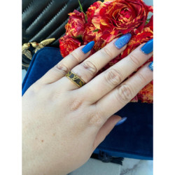 1141 Pierścionek obrączka roz 8/18mm stal 316L