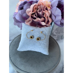 440 Nausznica nausznice łańcuszek ZEGAR stal 316L