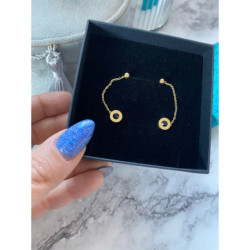 440 Nausznica nausznice łańcuszek ZEGAR stal 316L