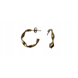 342 Złote kolczyki KOŁA...