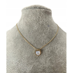 986 Złoty naszyjnik MOON...