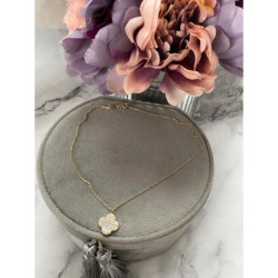 1064 Złoty naszyjnik łańcuszek KONICZYNKA STAL