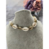 150 Naszyjnik choker chocker MUSZELKI MUSZLE stal