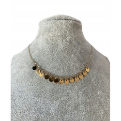 625 Złoty naszyjnik BLASZKI...