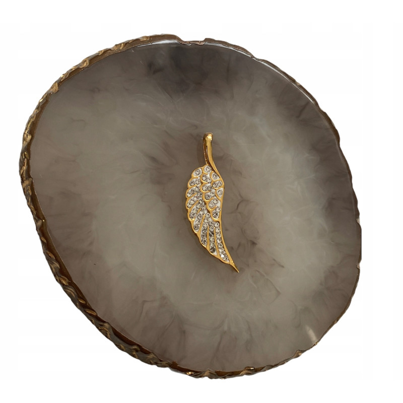 239 Zawieszka wisiorek SKRZYDŁO SKRZYDEŁKO STAL