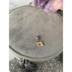 998 Zawieszka charms wisiorek PISTOLET BROŃ GANG