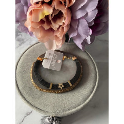 276 Bransoletka BLUEBERRY siateczka GWIAZDKA STAL