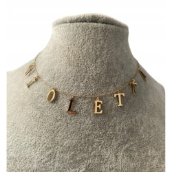 909 Złoty naszyjnik MOON...