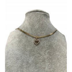 712 Złoty naszyjnik żmijka...