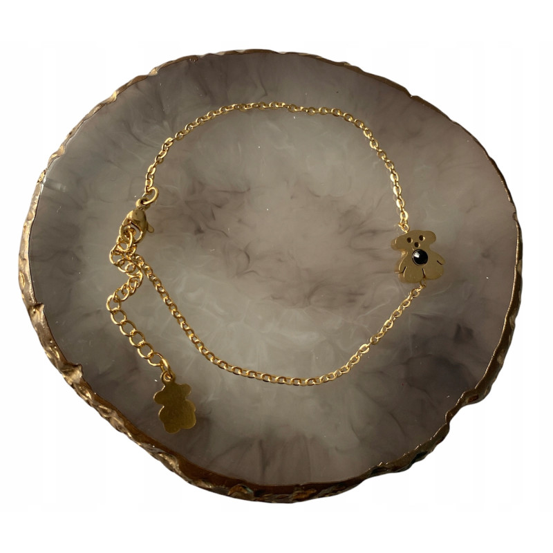 1150 Bransoletka delikatna piękna prezent STAL 316