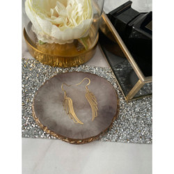 1290 Kolczyki SKRZYDŁA SKRZYDEŁKA stal 316L