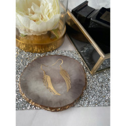 1290 Kolczyki SKRZYDŁA SKRZYDEŁKA stal 316L