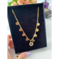 1278 Naszyjnik DRZEWO DRZEWKO CYRKONIE stal 316L