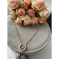 1270 Celebrytka CYRKONIA delikatna stal 316L