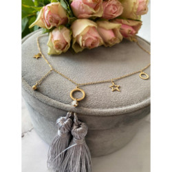 1269 Celebrytka GWIAZDKA delikatna stal 316L