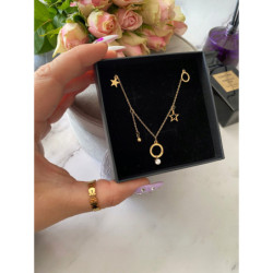 1269 Celebrytka GWIAZDKA delikatna stal 316L