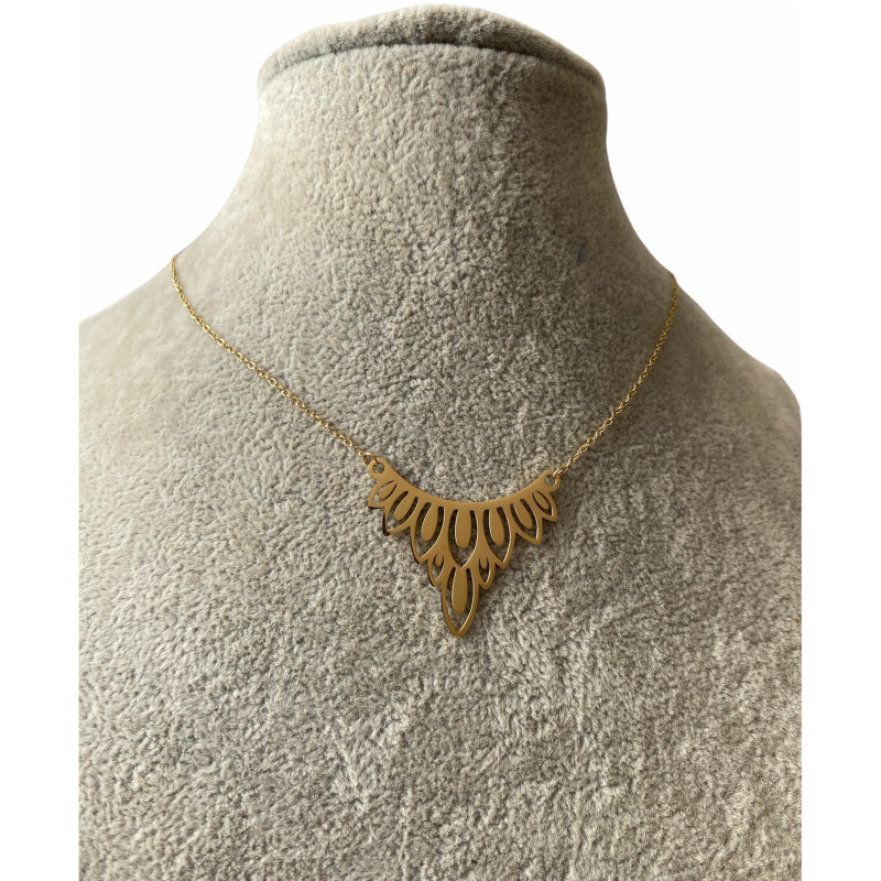 1229 Celebrytka łańcuszek BLUEBERRY stal 316L