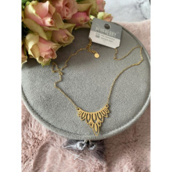 1229 Celebrytka łańcuszek BLUEBERRY stal 316L