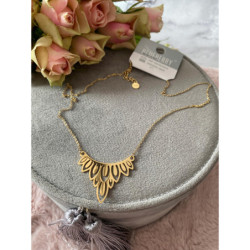 1229 Celebrytka łańcuszek BLUEBERRY stal 316L