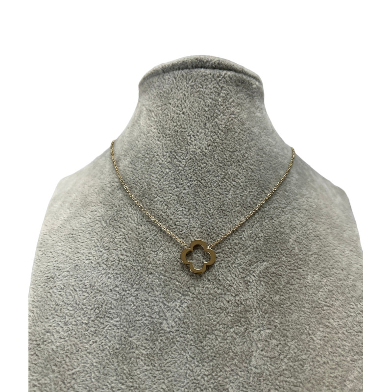 1226 Złoty łańcuszek celebrytka KONICZYNKA STAL