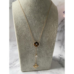 246 Krawatka długi naszyjnik KONICZYNKA cyrkonie