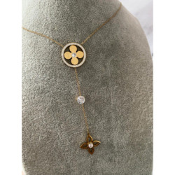 246 Krawatka długi naszyjnik KONICZYNKA cyrkonie