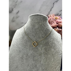 1226 Złoty łańcuszek celebrytka KONICZYNKA STAL