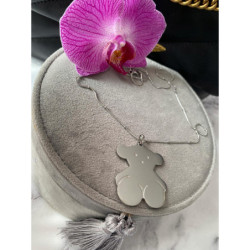 500 Naszyjnik łańcuszek 60cm z wisiorkiem wisiorek