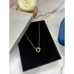 1226 Złoty łańcuszek celebrytka KONICZYNKA STAL