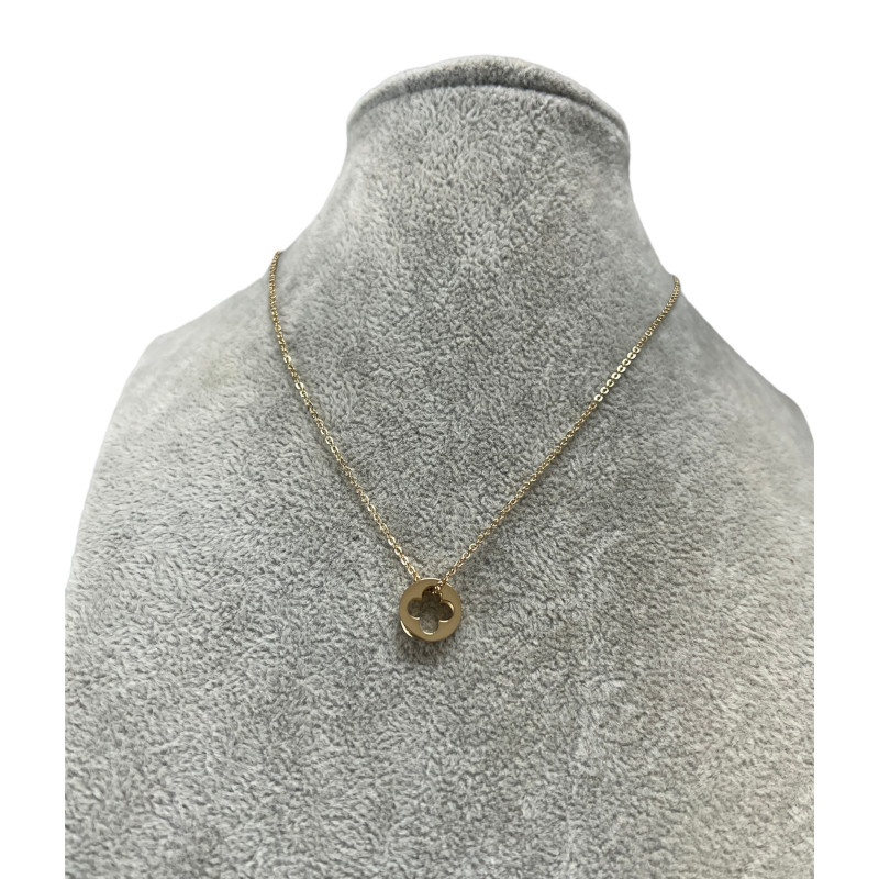 527 Złoty łańcuszek celebrytka KONICZYNKA STAL 315