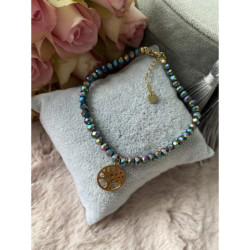 240 Bransoletka holo DRZEWO DRZEWKO stal 316L