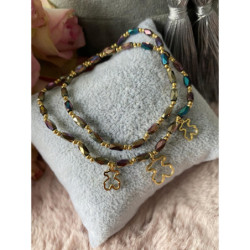 152 Bransoletka holo MOON RIVER stal 316L