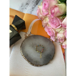 201 Pierścionek na gumce koraliki NIESKOŃCZONOŚĆ