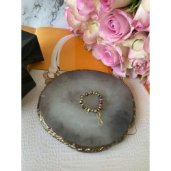 201 Pierścionek na gumce koraliki NIESKOŃCZONOŚĆ