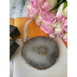 201 Pierścionek na gumce koraliki NIESKOŃCZONOŚĆ