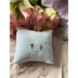 Kolczyki wkrętki Krzyż Krzyże Krzyżyki stal 316L