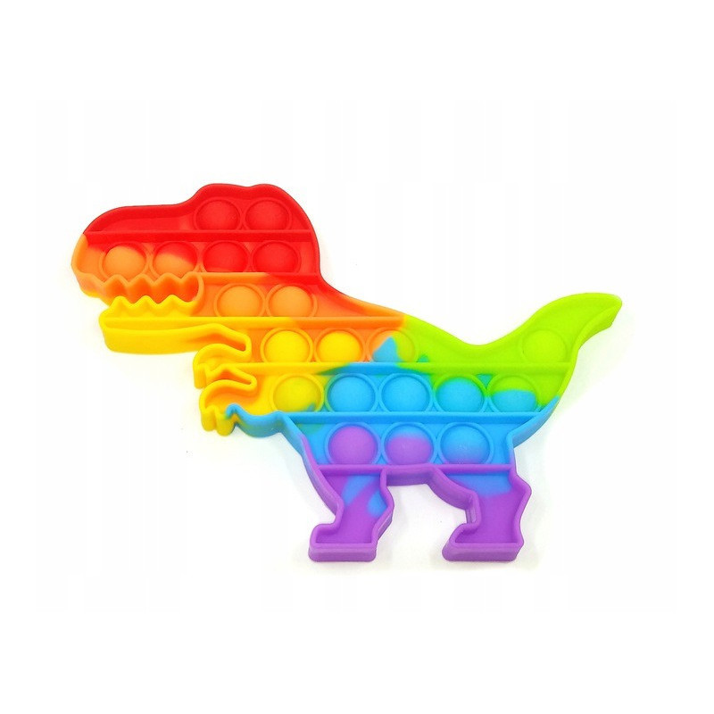 Pop It gniotek Dinozaur zabawka antystresowa HIT