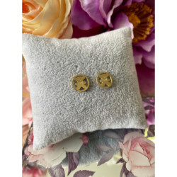 400 Kolczyki wkrętki Miś Misiu stal 316L