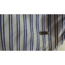 Koszula TOMMY HILFIGER roz 38 M w paski niebieska