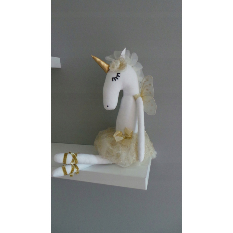 Jednorozec Unicorm 90CM na prezent Hand Made