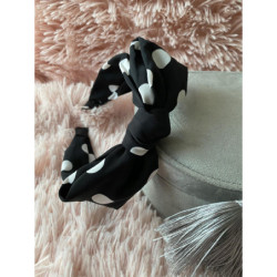 Opaska do włosów GROCHY KROPKI GROSZKI KOLORY